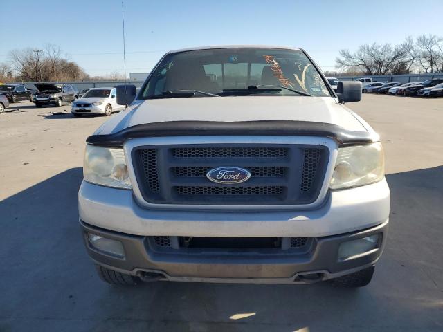 1FTPX045X4KD76229 - 2004 FORD F150 SILVER photo 5