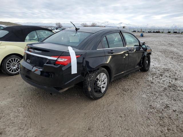 1C3CCBAB7DN606621 - 2013 CHRYSLER 200 LX BLACK photo 3