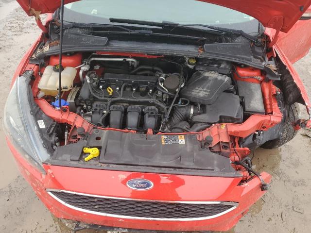 1FADP3F24FL248479 - 2015 FORD FOCUS SE RED photo 11