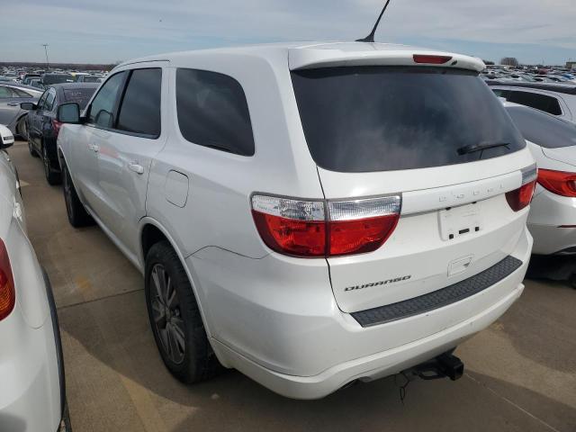 1C4RDHAG8DC672639 - 2013 DODGE DURANGO SXT WHITE photo 2