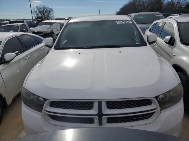 1C4RDHAG8DC672639 - 2013 DODGE DURANGO SXT WHITE photo 5