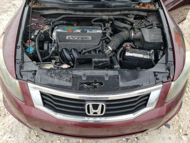 1HGCP26818A079316 - 2008 HONDA ACCORD EXL MAROON photo 11