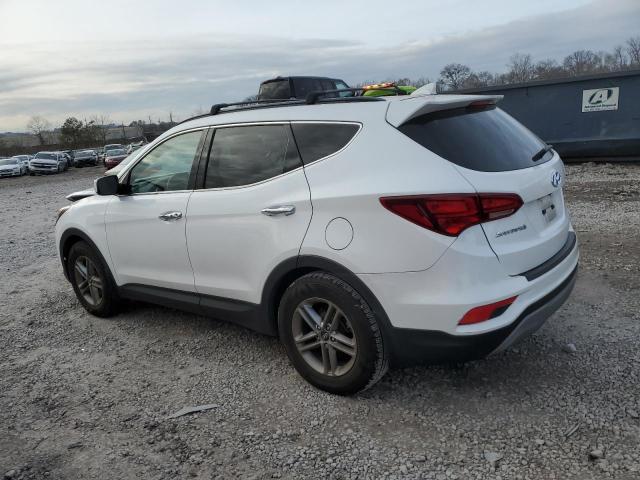 5NMZU3LB6JH089312 - 2018 HYUNDAI SANTA FE S WHITE photo 2