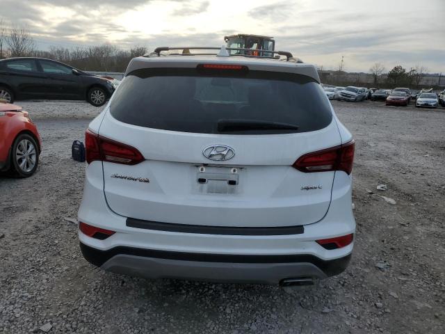 5NMZU3LB6JH089312 - 2018 HYUNDAI SANTA FE S WHITE photo 6