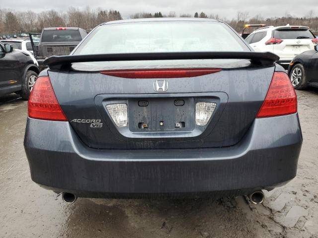 1HGCM66437A005911 - 2007 HONDA ACCORD SE GRAY photo 6