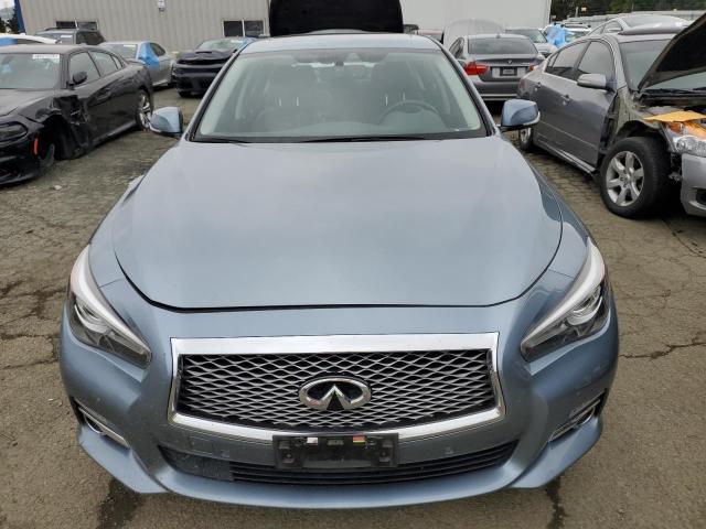 JN1BV7AP6EM682979 - 2014 INFINITI Q50 BASE BLUE photo 5