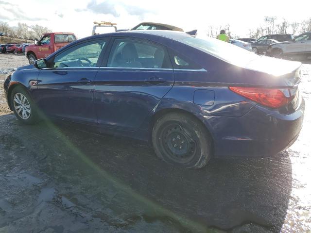 5NPEB4AC9CH322742 - 2012 HYUNDAI SONATA GLS BLUE photo 2