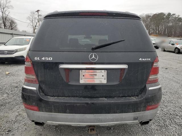 4JGBF71E57A194437 - 2007 MERCEDES-BENZ GL 450 4MATIC BLACK photo 6