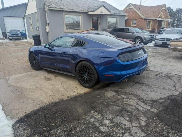 1FA6P8CFXG5301169 - 2016 FORD MUSTANG GT BLUE photo 3