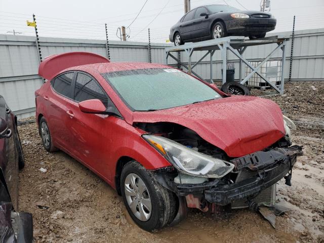 KMHDH4AE2GU478799 - 2016 HYUNDAI ELANTRA SE RED photo 4