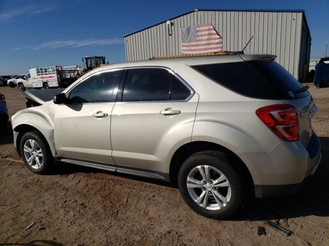 2GNALBEK9G1183776 - 2016 CHEVROLET EQUINOX LS TAN photo 2