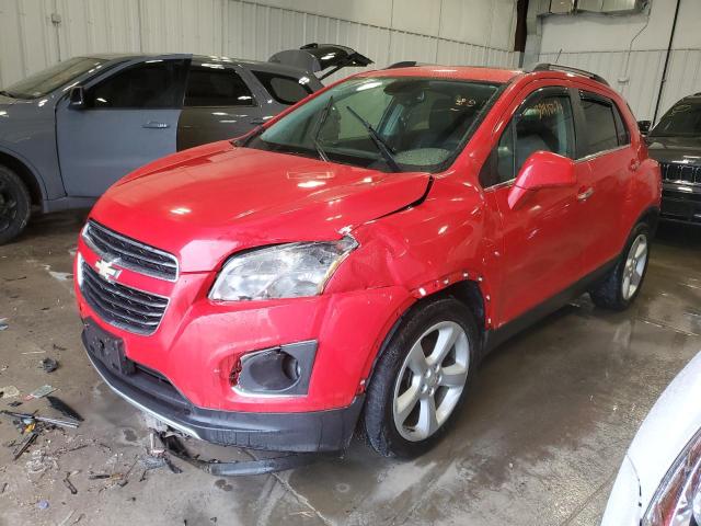 3GNCJNSB8FL217787 - 2015 CHEVROLET TRAX LTZ RED photo 1