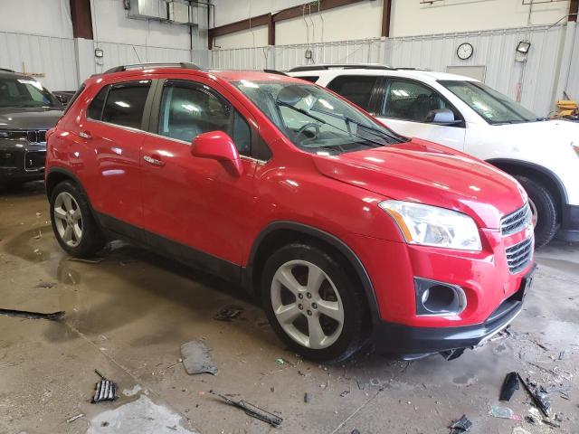 3GNCJNSB8FL217787 - 2015 CHEVROLET TRAX LTZ RED photo 4