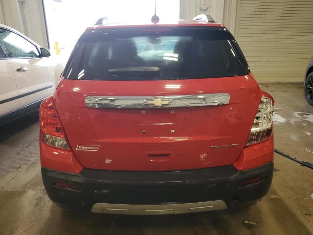 3GNCJNSB8FL217787 - 2015 CHEVROLET TRAX LTZ RED photo 6