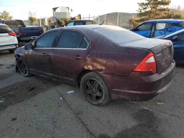 3FAHP0HA6BR319410 - 2011 FORD FUSION SE PURPLE photo 2