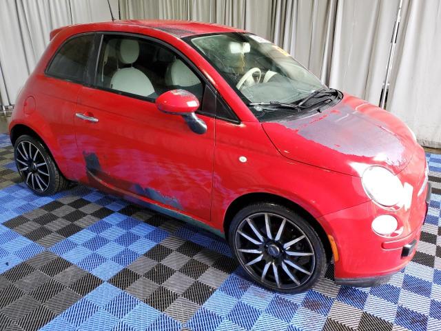 3C3CFFAR9DT513014 - 2013 FIAT 500 POP RED photo 4