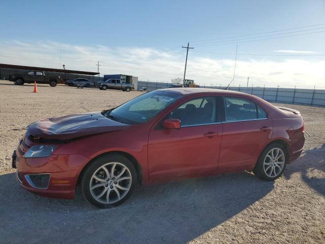 3FAHP0HA5CR320128 - 2012 FORD FUSION SE RED photo 1