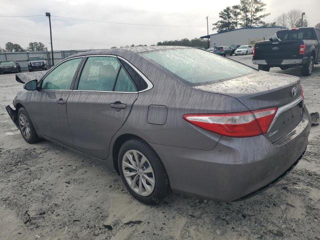 4T4BF1FK8FR465652 - 2015 TOYOTA CAMRY LE GRAY photo 2