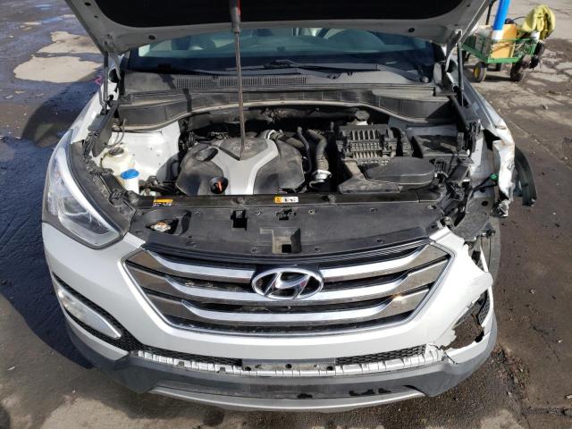 5XYZW3LA2DG010072 - 2013 HYUNDAI SANTA FE S SILVER photo 12