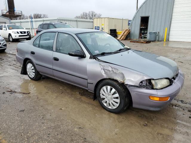 1Y1SK5264VZ421557 - 1997 GEO PRIZM BASE SILVER photo 4