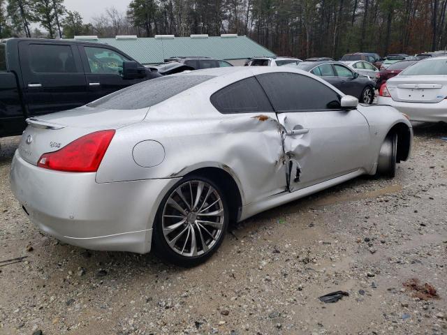 JN1CV6EL0EM131694 - 2014 INFINITI Q60 JOURNEY SILVER photo 3