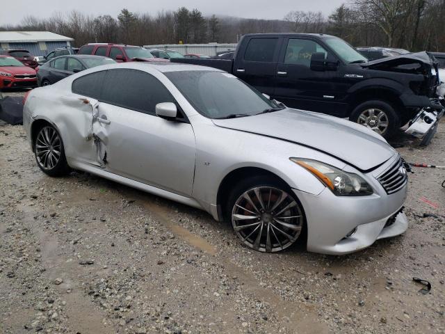 JN1CV6EL0EM131694 - 2014 INFINITI Q60 JOURNEY SILVER photo 4