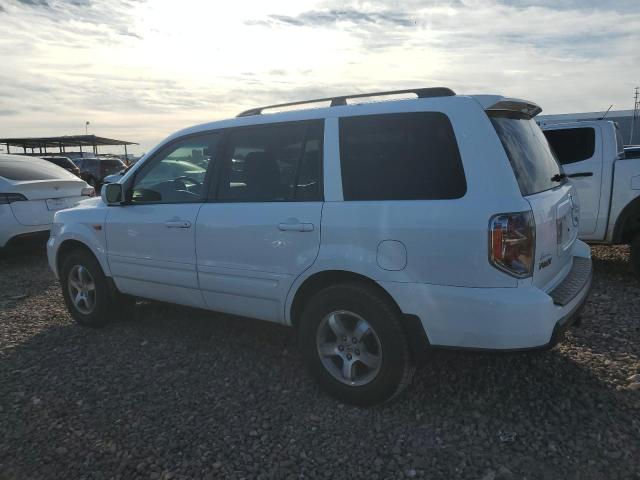 2HKYF185X6H555864 - 2006 HONDA PILOT EX WHITE photo 2