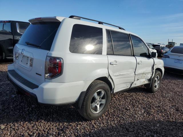 2HKYF185X6H555864 - 2006 HONDA PILOT EX WHITE photo 3