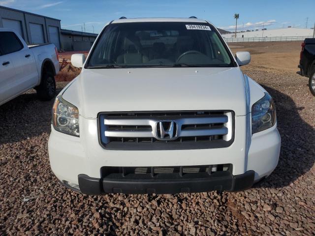 2HKYF185X6H555864 - 2006 HONDA PILOT EX WHITE photo 5