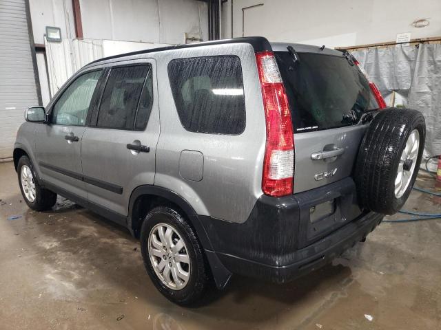 JHLRD78836C042123 - 2006 HONDA CR-V EX GRAY photo 2