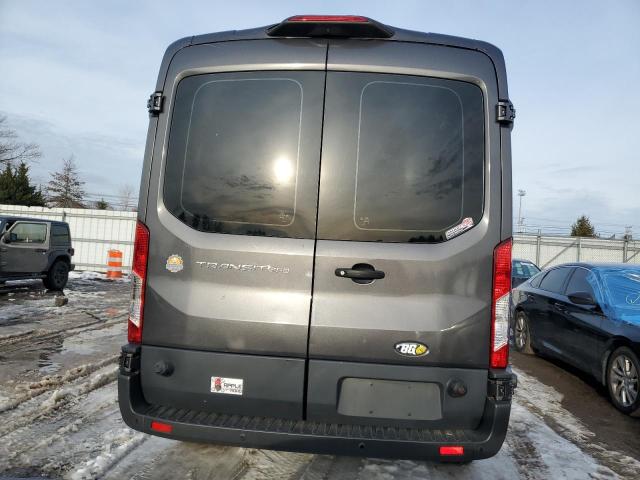 1FTYR2CM6JKB10379 - 2018 FORD TRANSIT T-250 GRAY photo 6