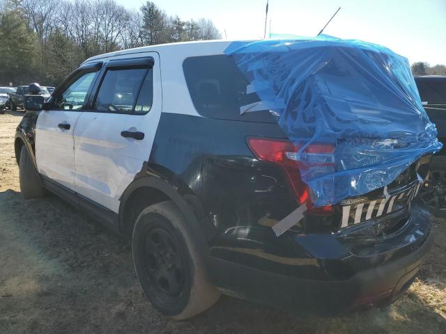1FM5K8AR1FGB92052 - 2015 FORD EXPLORER POLICE INTERCEPTOR ორფეროვანი ფოტო 2
