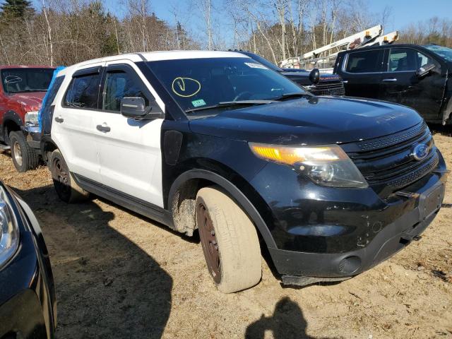 1FM5K8AR1FGB92052 - 2015 FORD EXPLORER POLICE INTERCEPTOR TWO TONE photo 4