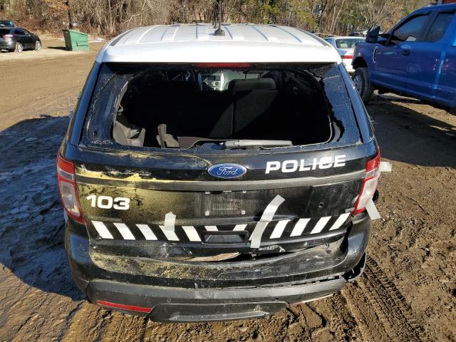 1FM5K8AR1FGB92052 - 2015 FORD EXPLORER POLICE INTERCEPTOR ორფეროვანი ფოტო 6
