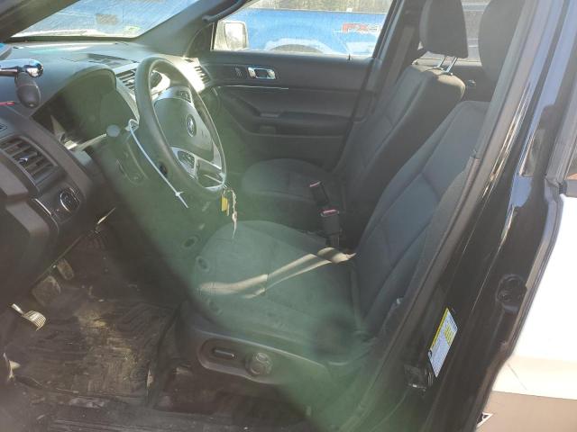 1FM5K8AR1FGB92052 - 2015 FORD EXPLORER POLICE INTERCEPTOR ორფეროვანი ფოტო 7