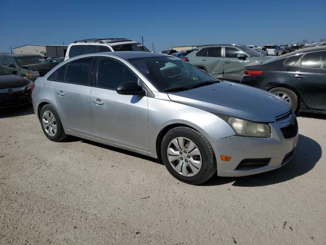 1G1PA5SH5D7176821 - 2013 CHEVROLET CRUZE LS SILVER photo 4