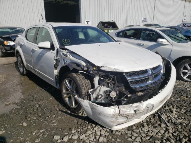 1C3CDZEG8CN258709 - 2012 DODGE AVENGER SXT WHITE photo 1