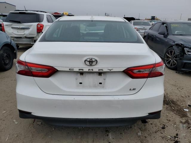 4T1B11HK8KU263118 - 2019 TOYOTA CAMRY L WHITE photo 6