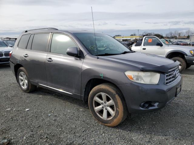 JTEES41A182043255 - 2008 TOYOTA HIGHLANDER GRAY photo 4