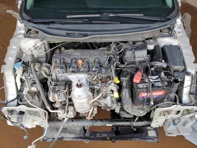 19XFB2F55EE259987 - 2014 HONDA CIVIC LX SILVER photo 11