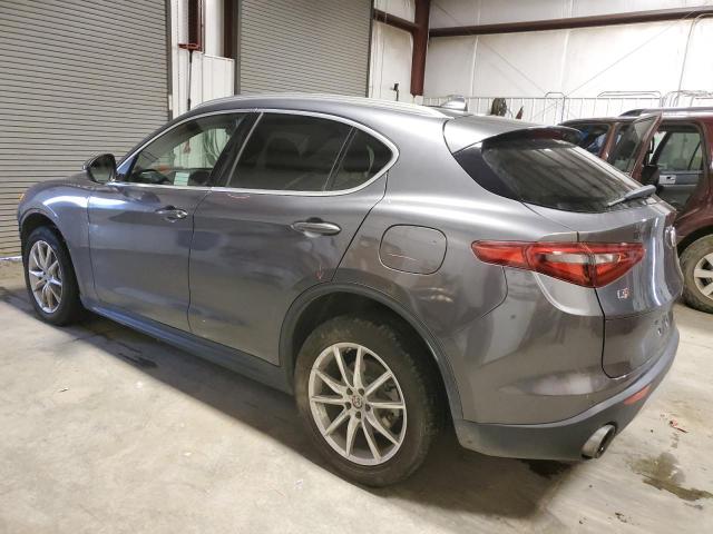ZASFAKBN8J7B66357 - 2018 ALFA ROMEO STELVIO TI CHARCOAL photo 2