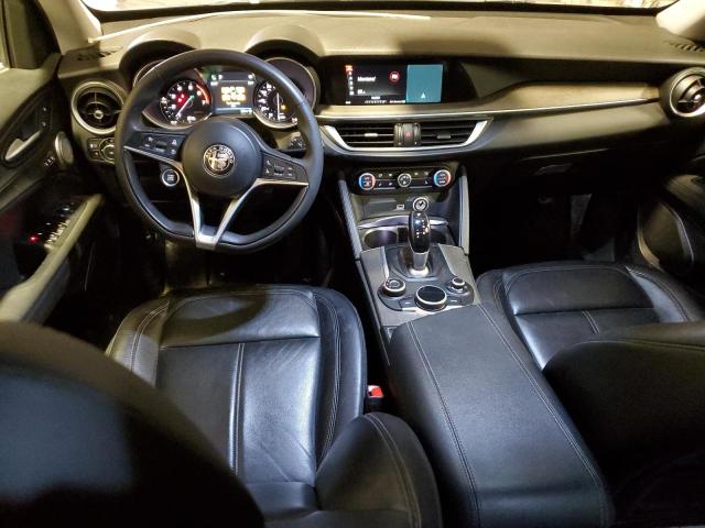ZASFAKBN8J7B66357 - 2018 ALFA ROMEO STELVIO TI CHARCOAL photo 8