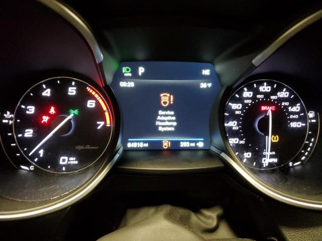 ZASFAKBN8J7B66357 - 2018 ALFA ROMEO STELVIO TI CHARCOAL photo 9