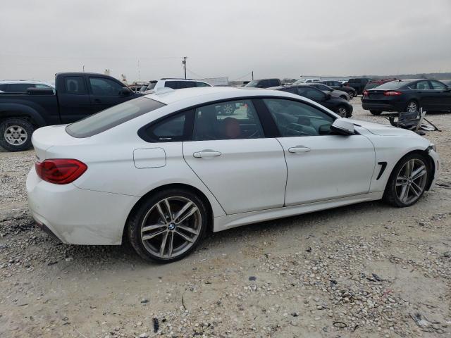 WBA4J1C53JBM10595 - 2018 BMW 430I GRAN COUPE WHITE photo 3