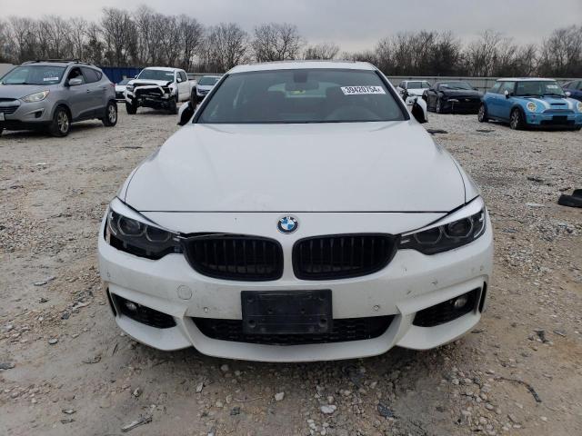 WBA4J1C53JBM10595 - 2018 BMW 430I GRAN COUPE WHITE photo 5