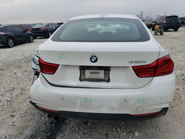 WBA4J1C53JBM10595 - 2018 BMW 430I GRAN COUPE WHITE photo 6