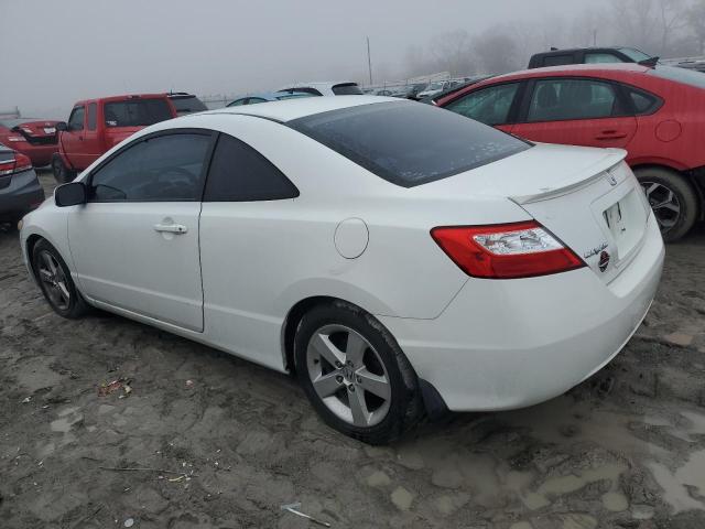 2HGFG12878H500955 - 2008 HONDA CIVIC EX WHITE photo 2