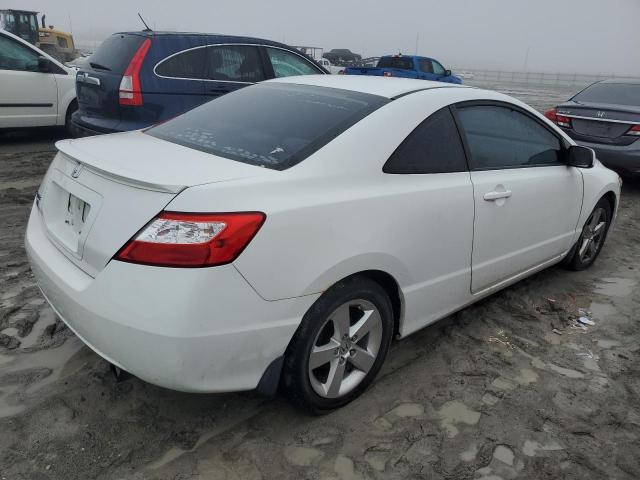 2HGFG12878H500955 - 2008 HONDA CIVIC EX WHITE photo 3