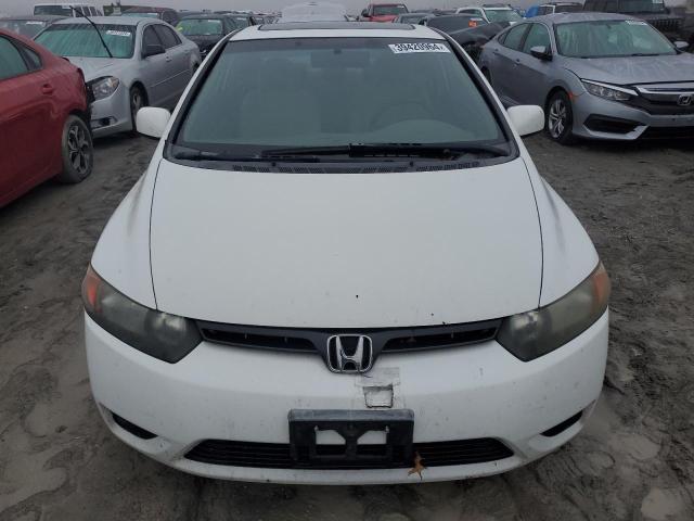 2HGFG12878H500955 - 2008 HONDA CIVIC EX WHITE photo 5