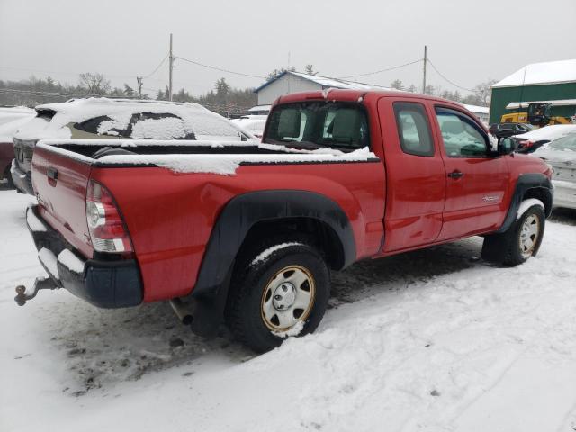5TEUU4EN8AZ717216 - 2010 TOYOTA TACOMA ACCESS CAB Қызыл фото 3